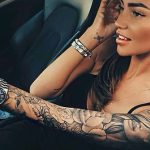 Pretty Women's Sleeve Tattoos